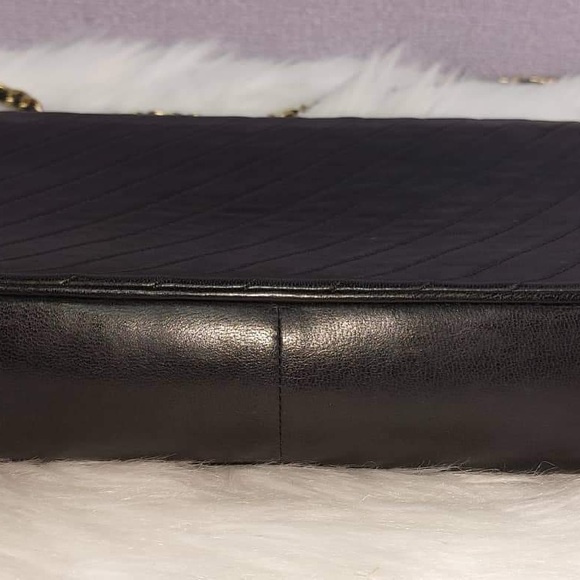 Chanel Vintage CHANEL  Diagonal Quilted Flap bag Entrupy Authenticated - Picture 5 of 6